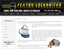 Tablet Screenshot of centralcoastlocksmith.com.au